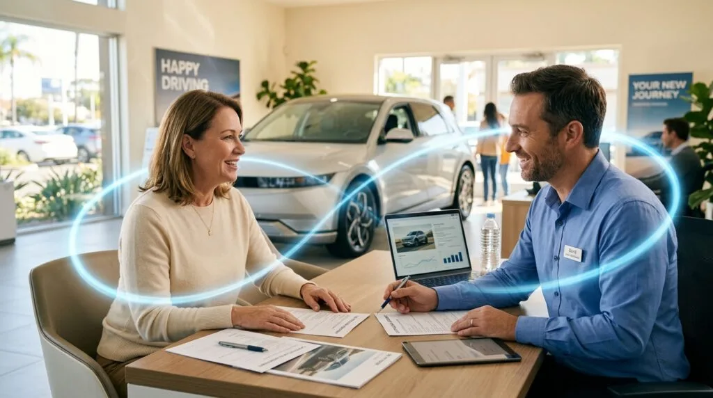 car dealership with hearing loop