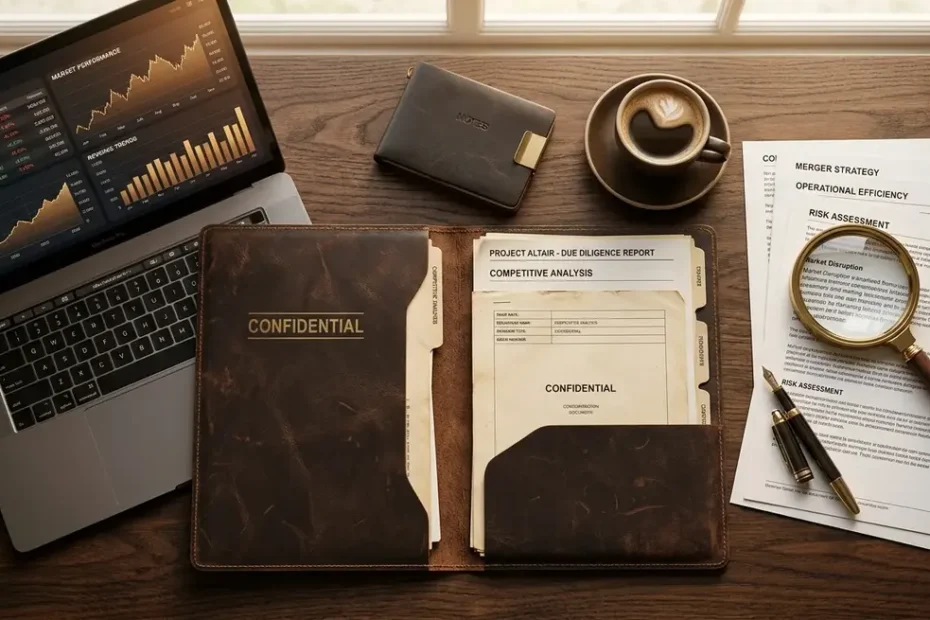 research dossier for target company